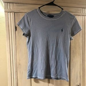 Ralph Lauren tee, size large.